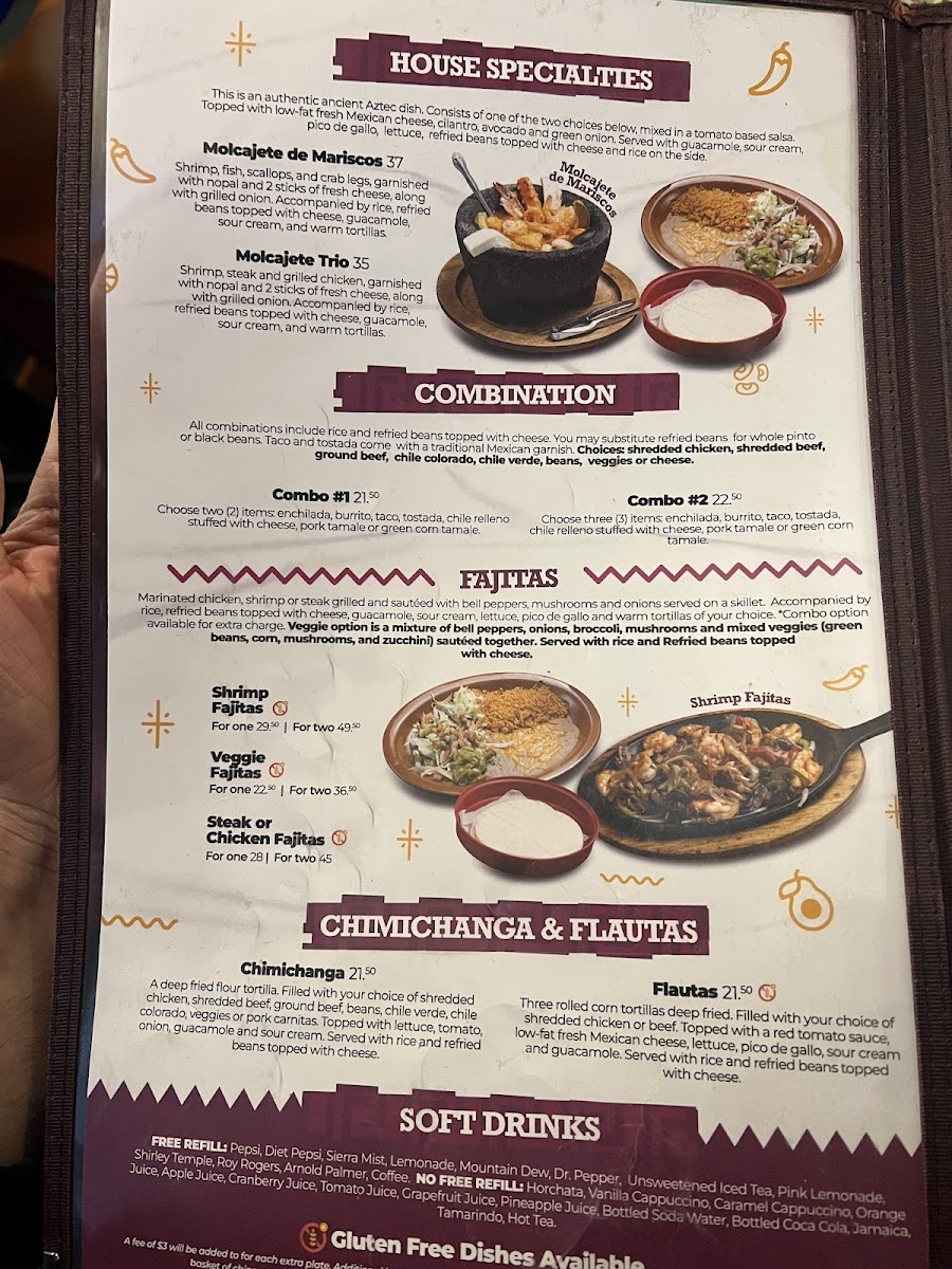 Plaza Bonita Restaurant Menu - Image 2