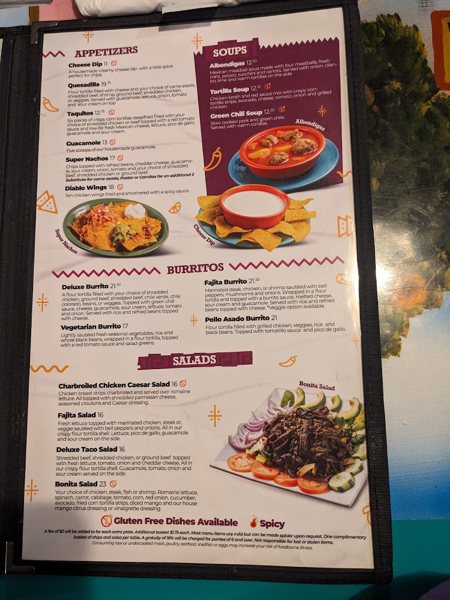 Plaza Bonita Restaurant Menu - Image 4